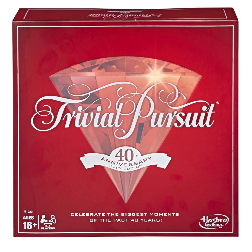 Trivial Pursuit 40th Anniversary Ruby Edition